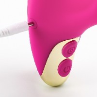 Vibrator w/9 Sucking Functions 9 Vibrating Speeds Rechargeable Pink